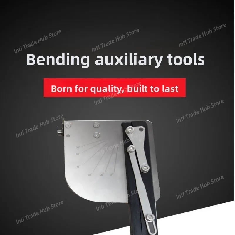 Auxiliary Tool for Sheet Metal Bending Press Brake Front Support Magnetic Angle Positioning Artifact