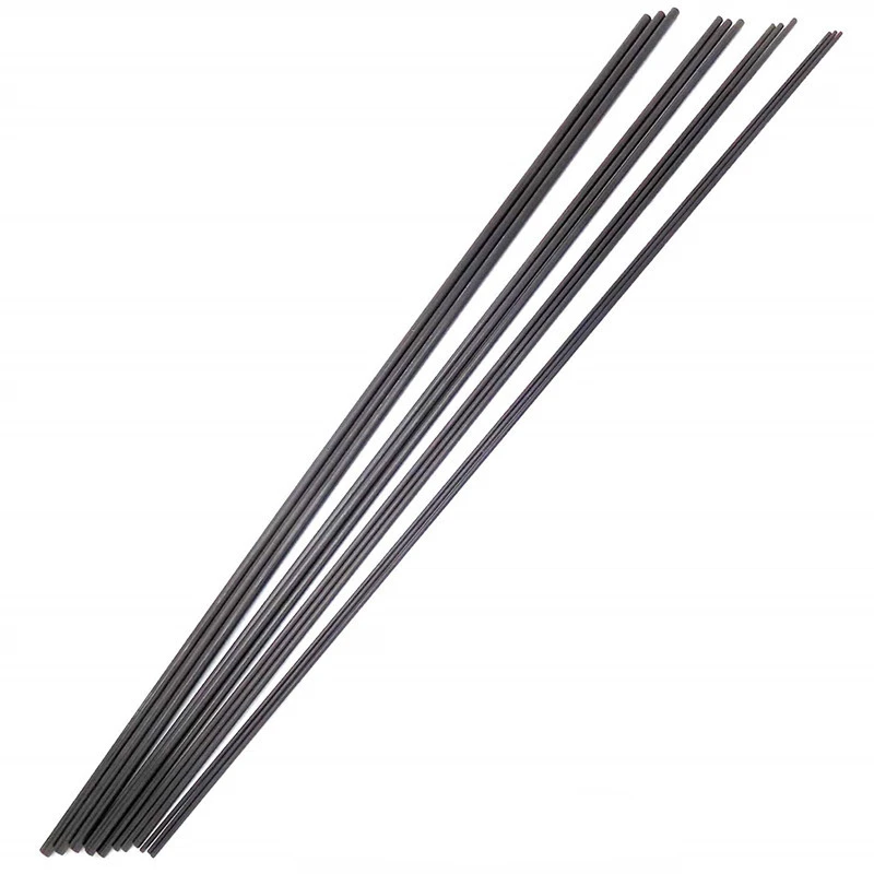 1MM 1.5MM 2MM 3MM (0.5 meter) solid Carbon Fiber Rod Reinforcement Rod high strength light weight for DIY RC Airplane