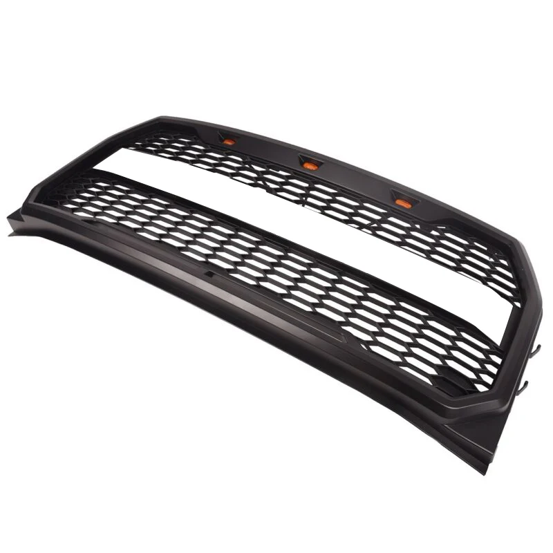 شبكة المصد الأمامي باللون الأسود لـ 2015-2017 FORD F150 F-150 Grill Raptor style #3