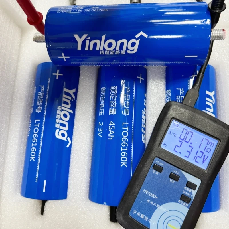 2.3 فولت 45 أمبير Yinlong بطارية ليثيوم تيتانات LTO 66160K 10C تفريغ الطاقة العالية لتقوم بها بنفسك 12 فولت 24 فولت 36 فولت بطارية مقاومة درجات الحرارة المنخفضة #3