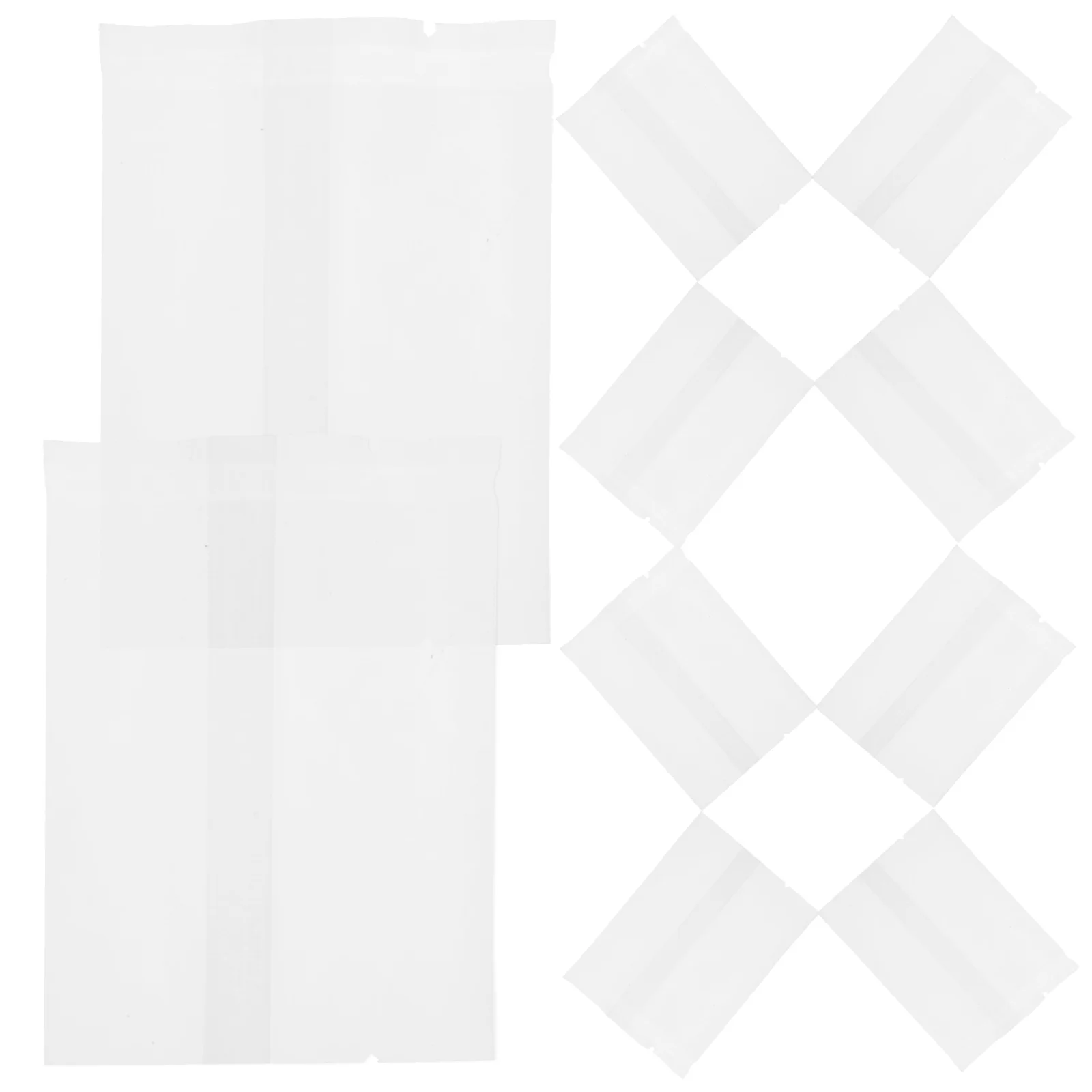

100Pcs Reusable Self Sealing Food Storage Bags Frosted Translucent Material For Food Preservation And Packing