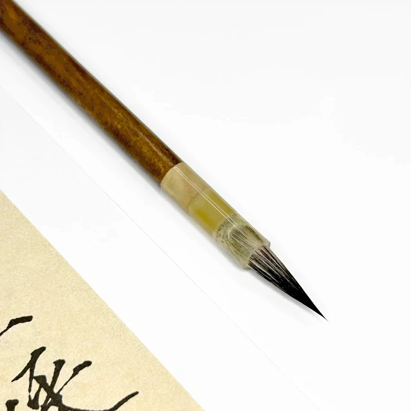 Chinese Writing Pen Professional Song Huizong Slender Gold Script Calligraphy Brushes Small Regular Script Brush Stationery Kit