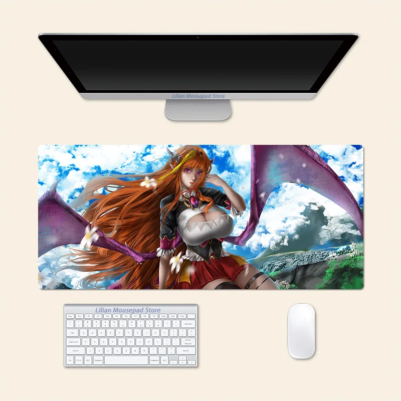 

Sexy Kiryu Coco Kiryu Coco Anime Large Mouse Pad PlayMat Office Mousepad Game Creative Desk Gaming Mat