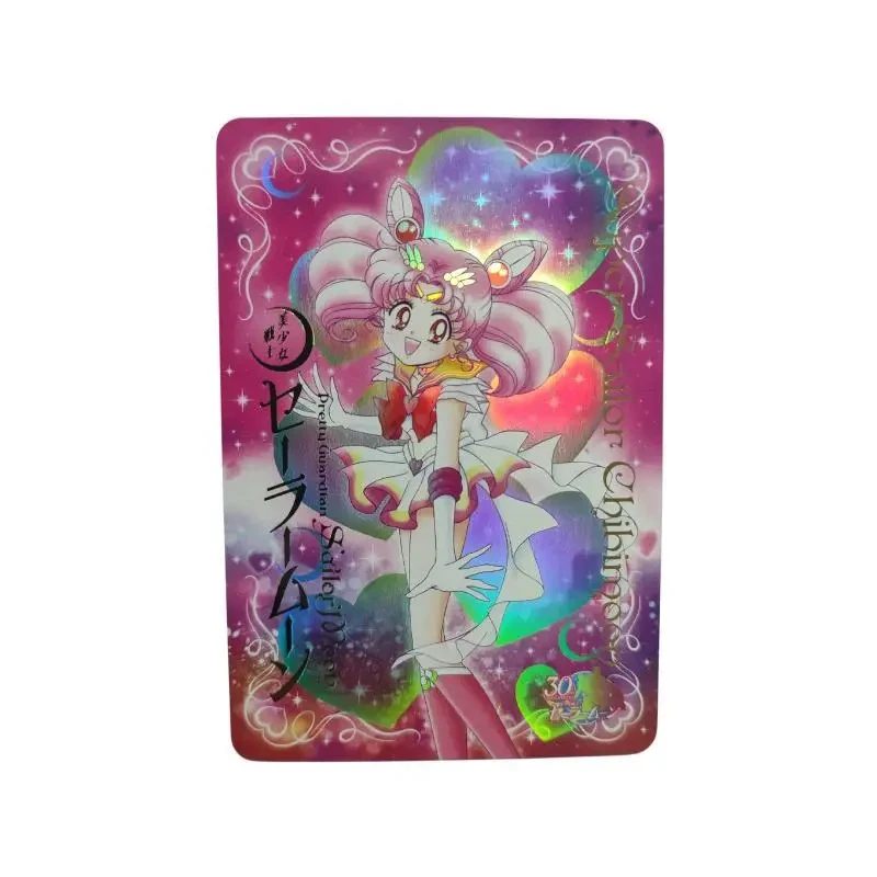 Sailor Moon Tsukino Usagi 30Th Anniversary Original Painting Style Series 10Pcs/set Anime Game Characters Collection Cards Gifts