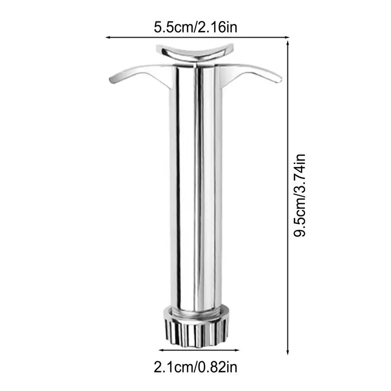 Stainless Steel Clay Pottery Extruder Tool Presses Removable Durable Easy To Apply Stainless Steel Clay Extruders With 20 Nozzle