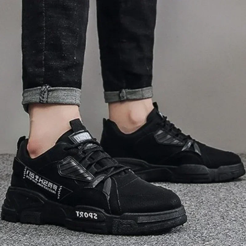 男性用安全作業靴 防水性と通気性のある建設現場用履物 滑り止めソール付き 産業作業 アウトドア活動1