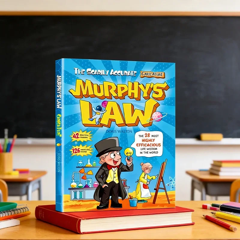 

Murphy's Law: 8-12-year-old children's learning books, illustrations, interesting education concepts, 42 ideas and 126 methods.