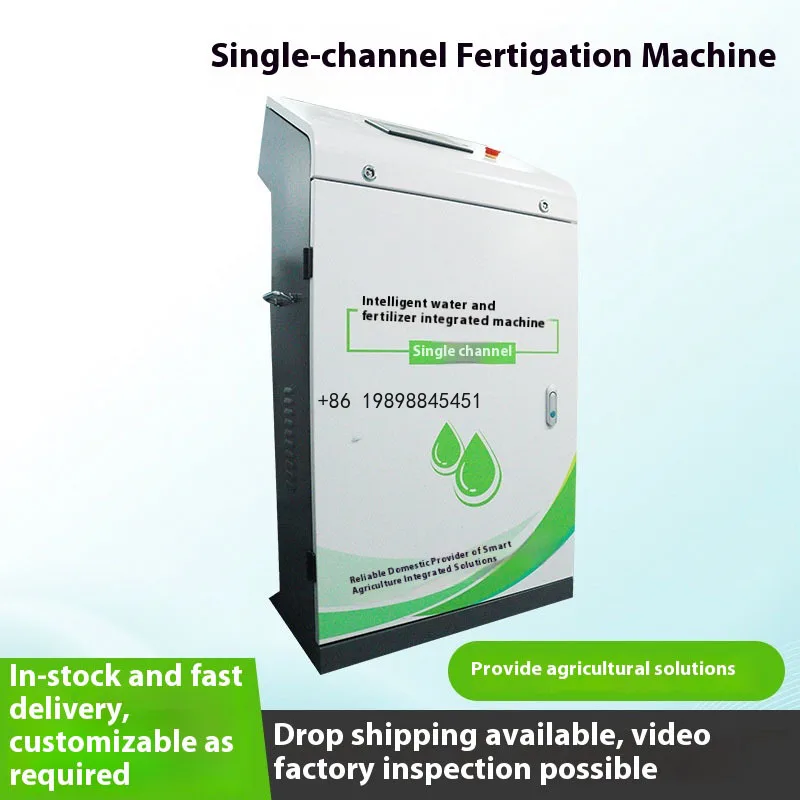 Water Fertilizer Drip Irrigation Wireless IoT Smart Fertigation PLC Auto for Small Farm Greenhouse Easy Setup Boost Crop