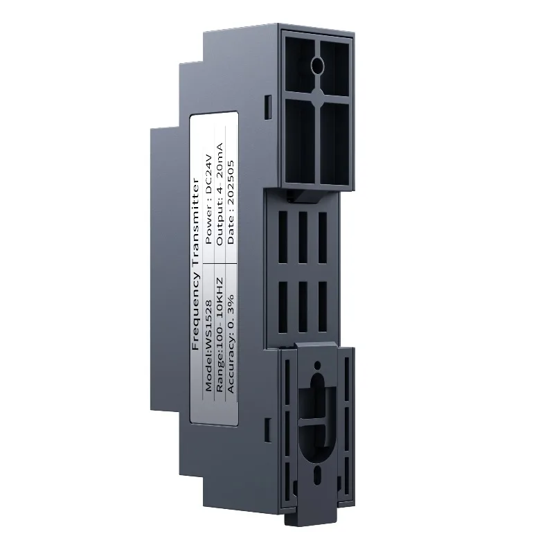 Frequency Transducer 45-55Hz~100KHz To 4-20mA 0-10V Signal Transmitter DC24V DIN Rail Mount Industrial Signal Converter