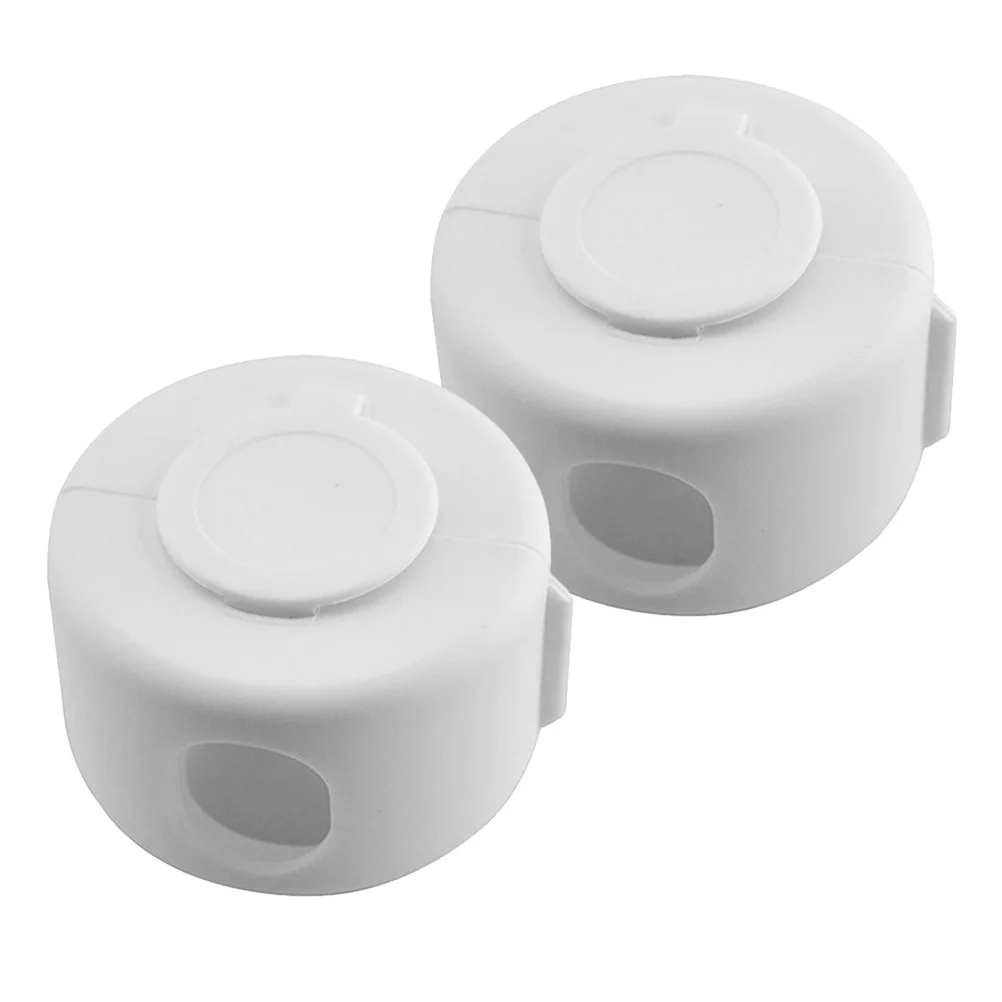 2 قطعة أغطية مقبض الباب سلامة الطفل حماية المضادة للتصادم سهلة التركيب لا أدوات المطلوبة تصميم أنيق غطاء مقبض الباب للأطفال