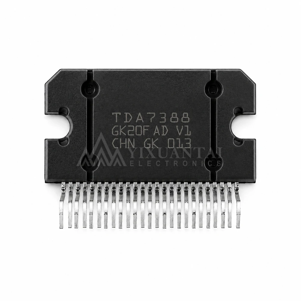 1PCS/LOT NEW Original TDA7388  TDA 7388   TDA7388 Series 18 V 4 x 45 W Quad Bridge Car Radio Amplifier - FLEXIWATT-25 zip25