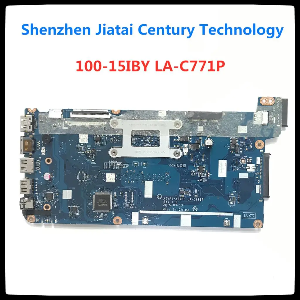 Imagem -02 - Aivp 1aivp2 La-c771p Mainboard para Lenovo 10015iby B50-10 Placa-mãe do Portátil com Intel N3540 N3530 Cpu 100 Trabalho Testado Completo