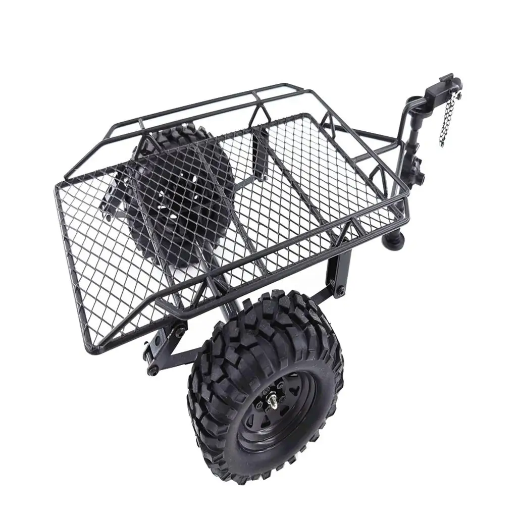 1/10 RC カー クローラー トレーラー D90 SCX10 -4 RC クローラー大型トラック用