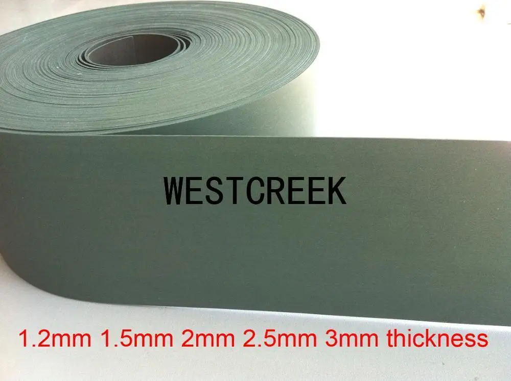 

WESTCREEK 1.2mm 1.5mm 2mm 2.5mm 3mm Thick Guide Soft Band Machine Tool Plastic-iron Slideway CNC Wear Band Strip PTFE Wear Belt