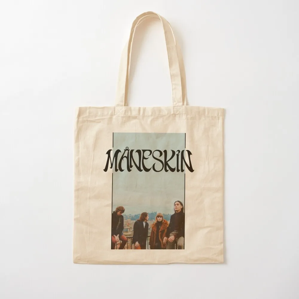 Maneskin digital print Tote Bag woman shopping bag cloth bag woman Women's bags
