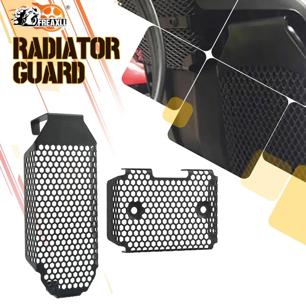 Radiator Oil Cooler Grille For DUCATI Scrambler 400 800 2015-2021 2022 CNC Rectifier Voltage Regulator Cover Guard Protector Set