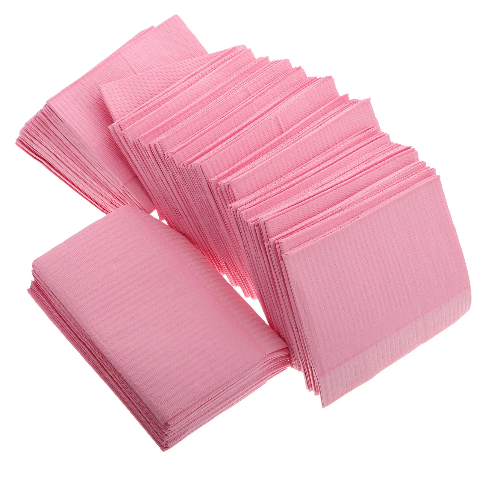 125Pcs Disposable Nail Table Mat Waterproof Oilproof Nonwoven Fabric Nail Pads for Salon Manicure Hand Rest Cushion