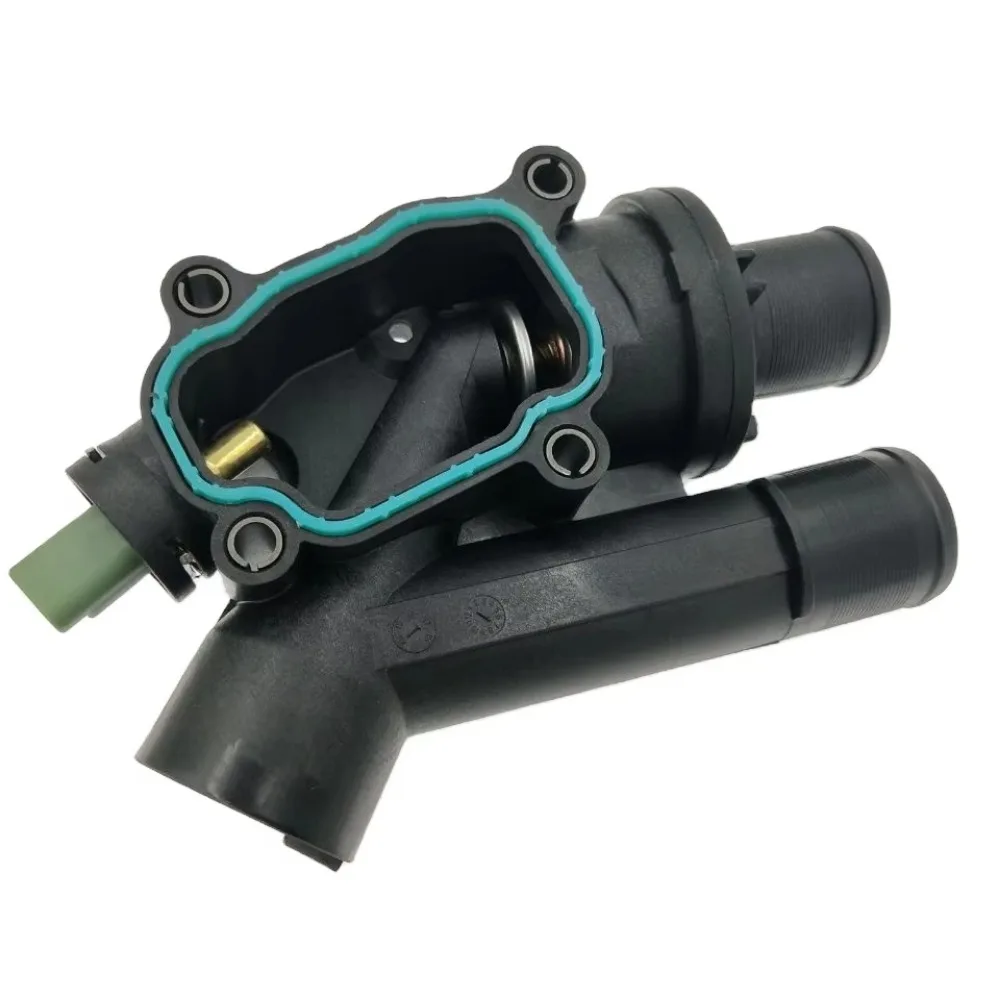 

LR001312 Car Coolant Thermostat Housing Assembly for Peugeot Ford Fiat Lancia Land Rover Citroen OEM 9657182080 1336Z4 1336.Z4
