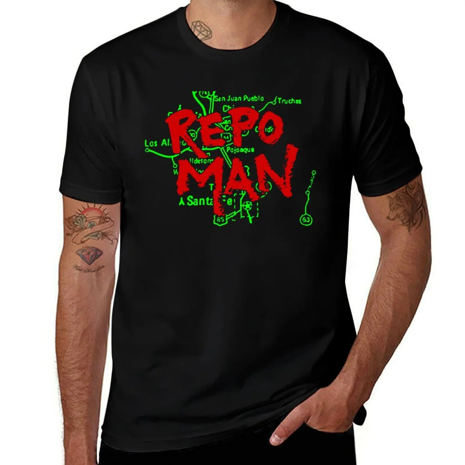 

repo man T-Shirt Big and Tall Loose Fit T-Shirt