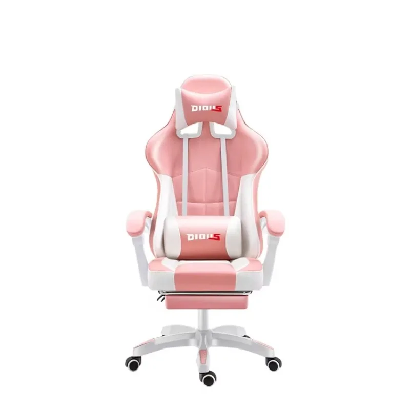 

Factory Massage Chair Gaming pink Computer Desk Chair Racing Office Ergonomic Style Swivel Gaming Chair