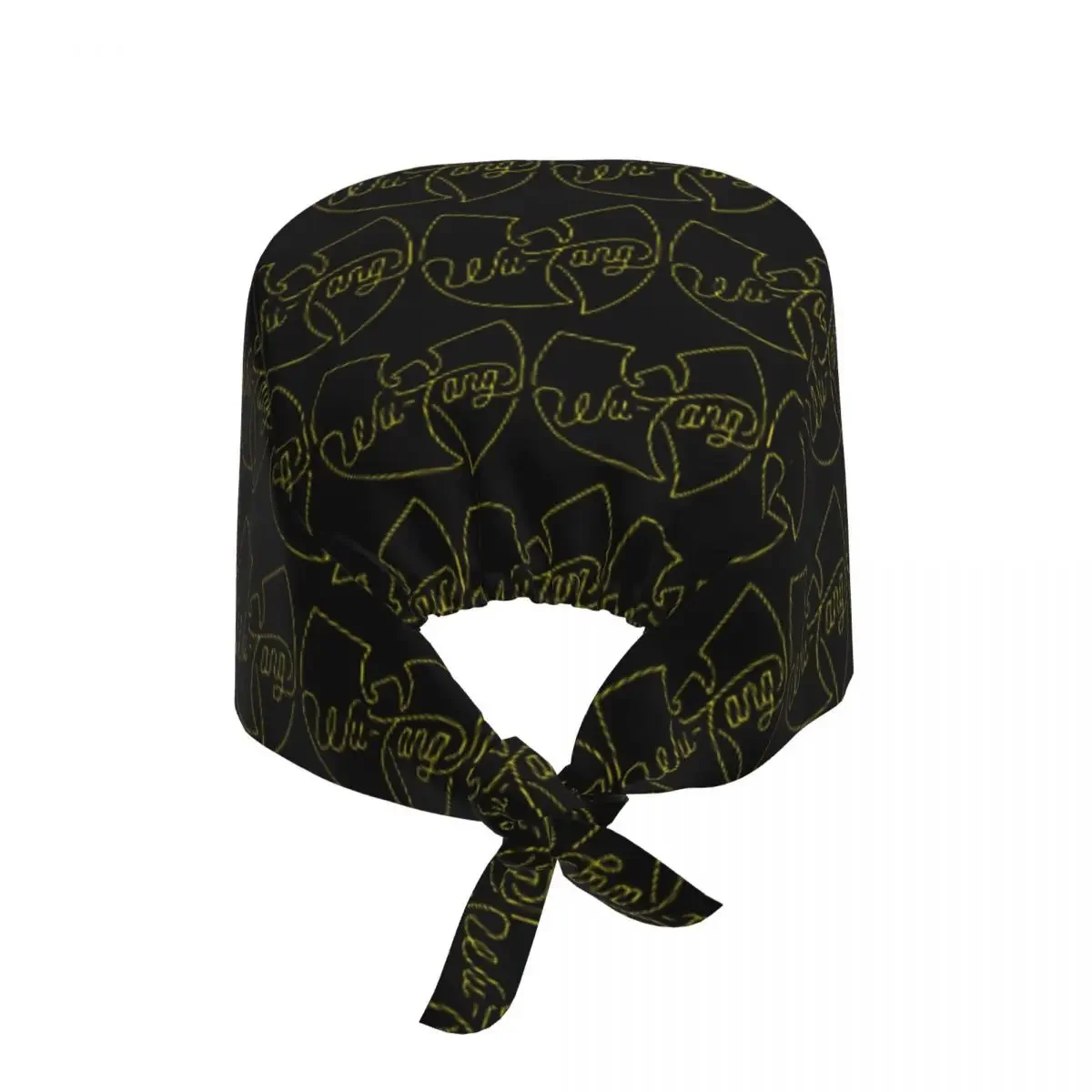 Wu Tang Clan Print Scrub Hat Doctor Working Surgical Cap Unisex Adjustable Nursing Caps for Dentist - view 4