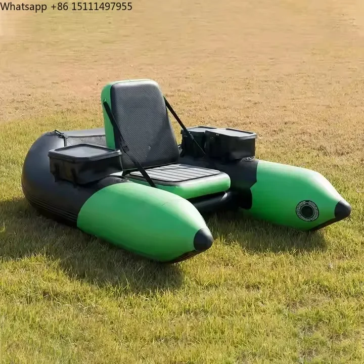2025 New Design Belly Boat Inflatable Fishing Boat 185cm 170cm  EU Warehouse