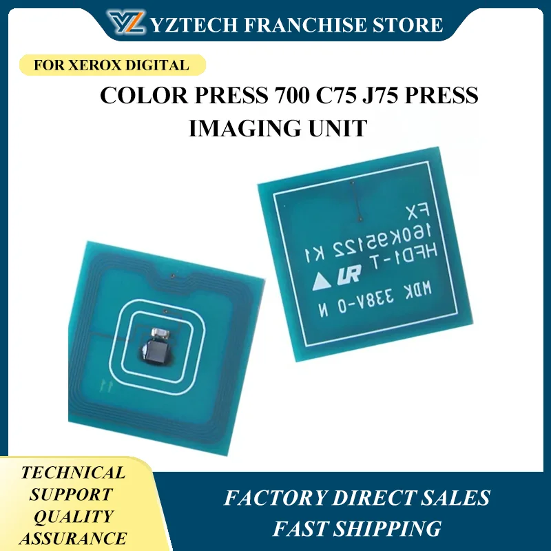 

8pcs 013R00671 013R00672 Drum Cartridge Chip 13R671 13R672 For Xerox Digital Color Press 700 C75 j75 Press Imaging Unit