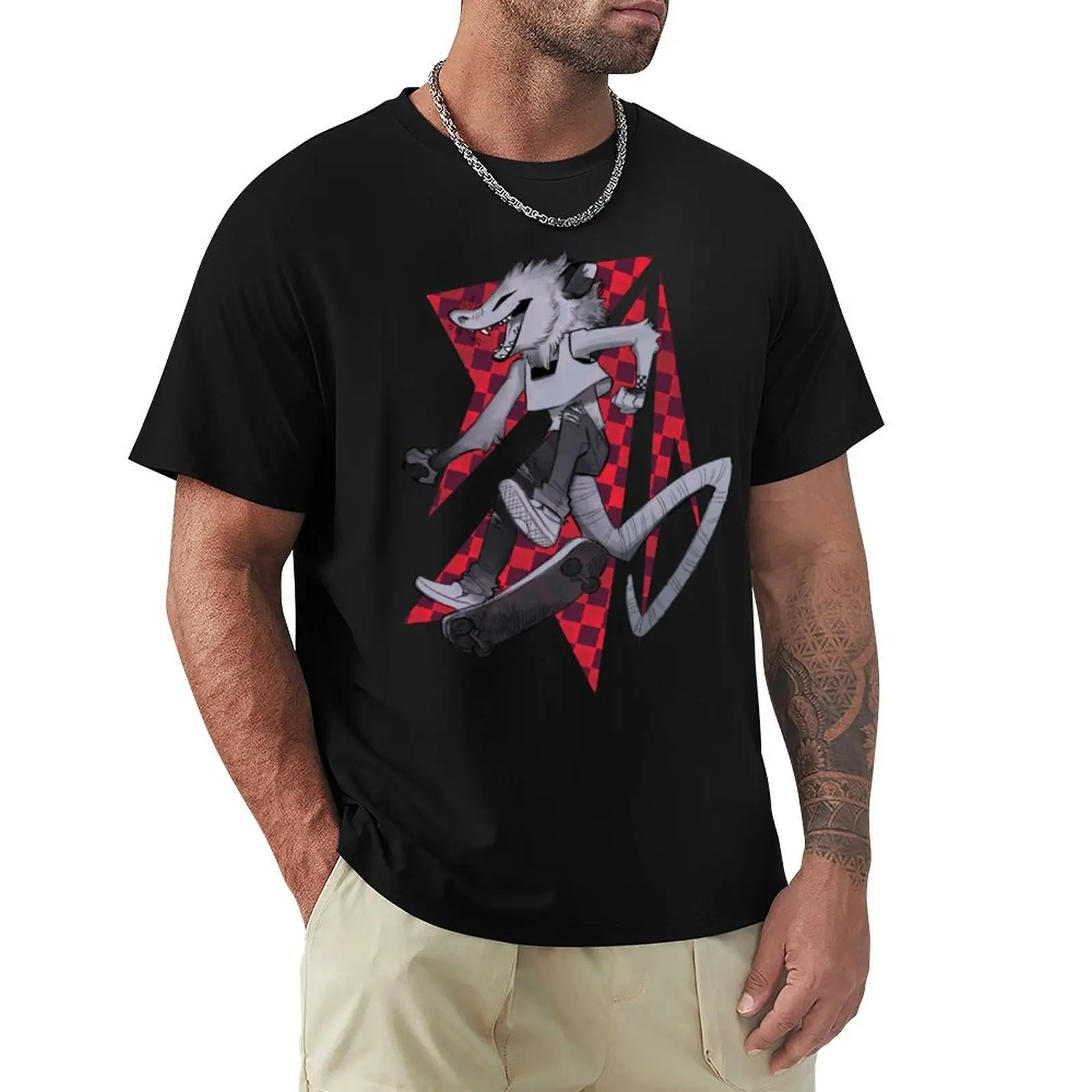radical T-Shirt Art Pattern Printed Casual Top