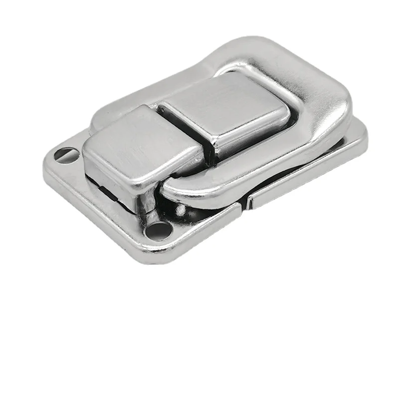 

10pcs box lock box keyless middle plate buckle lock box lock metal buckle