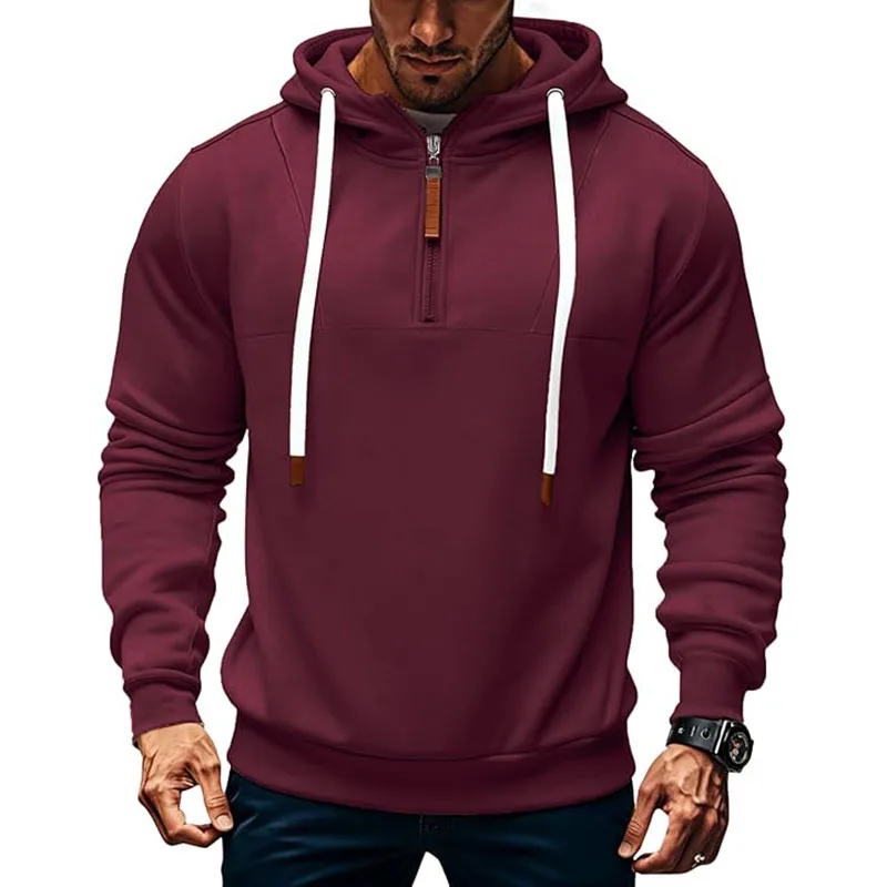 الرجال النشطة هوديس بلوزات مبطنة بالصوف