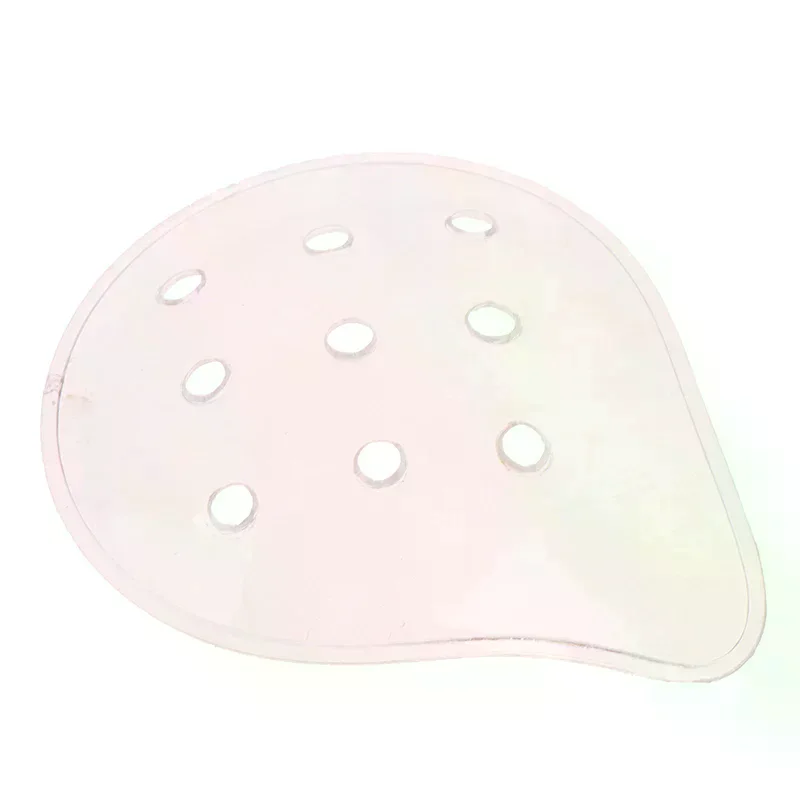 /ACR/Plastic Clear Plastic Eye Care Eye Shield With 9 Holes Needed After Surgery 1Pcs