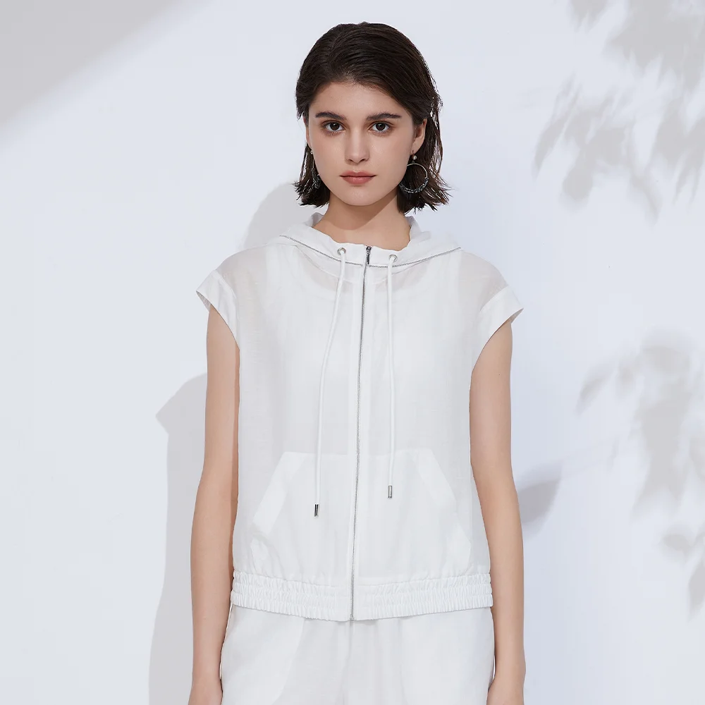 

Роскошная Брендовая женская толстовка K2334L, Высококачественная Женская Солнцезащитная одежда, летняя Солнцезащитная одежда Lyocell с капюшоном