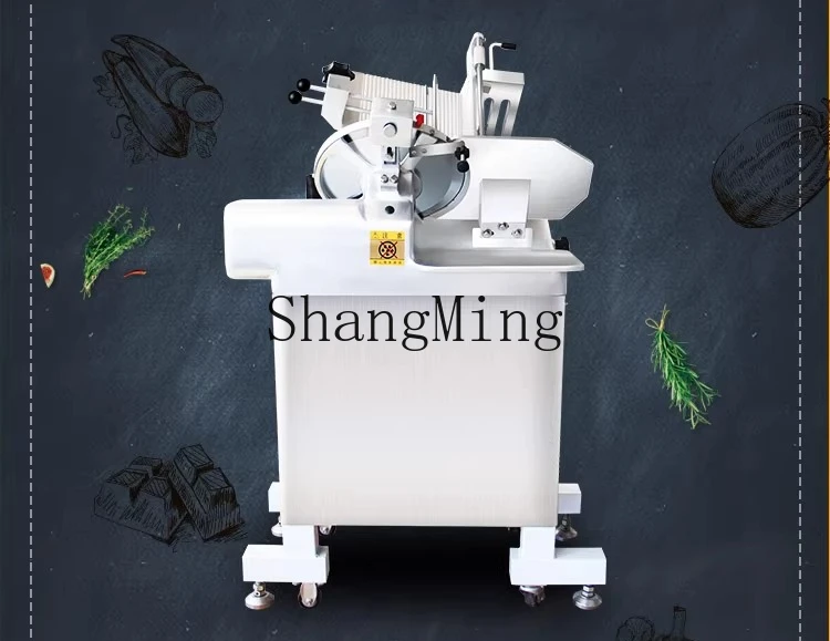 ZYY affettatrice automatica per rotoli di montone, taglierina elettrica per manzo grasso, artefatto commerciale