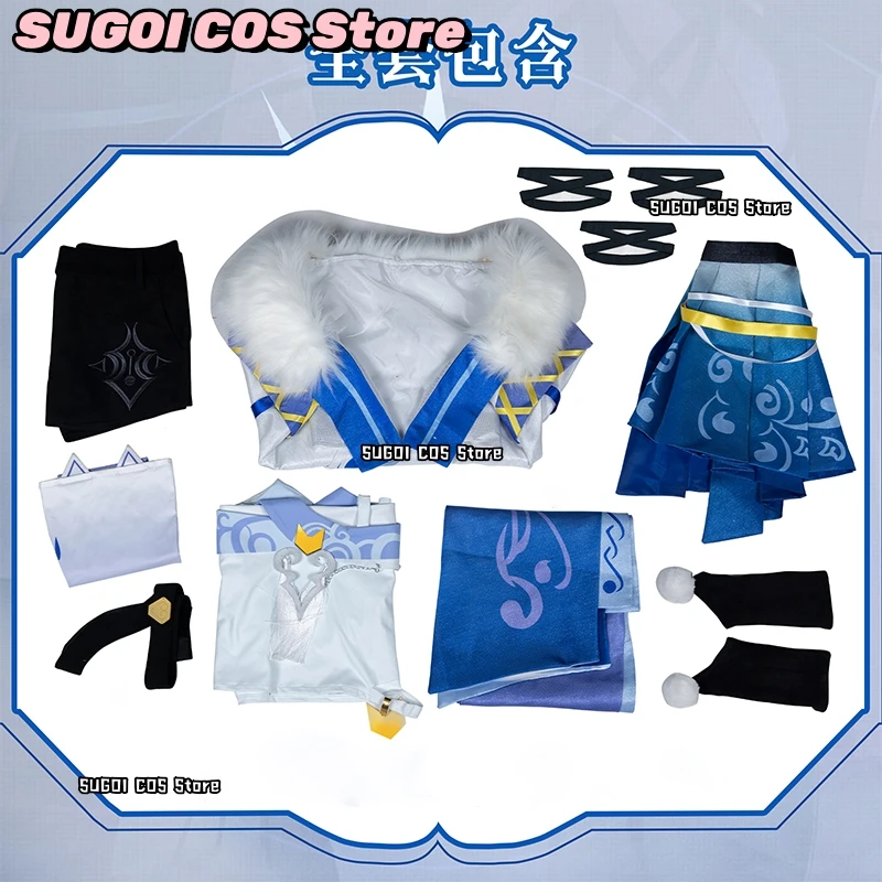 لعبة هونكاي: ستار ريل بايهنغ أزياء تنكرية بايهنغ اليومية زي شعر مستعار مجوهرات اكسسوارات البدلة أنيمي حفلة الزي