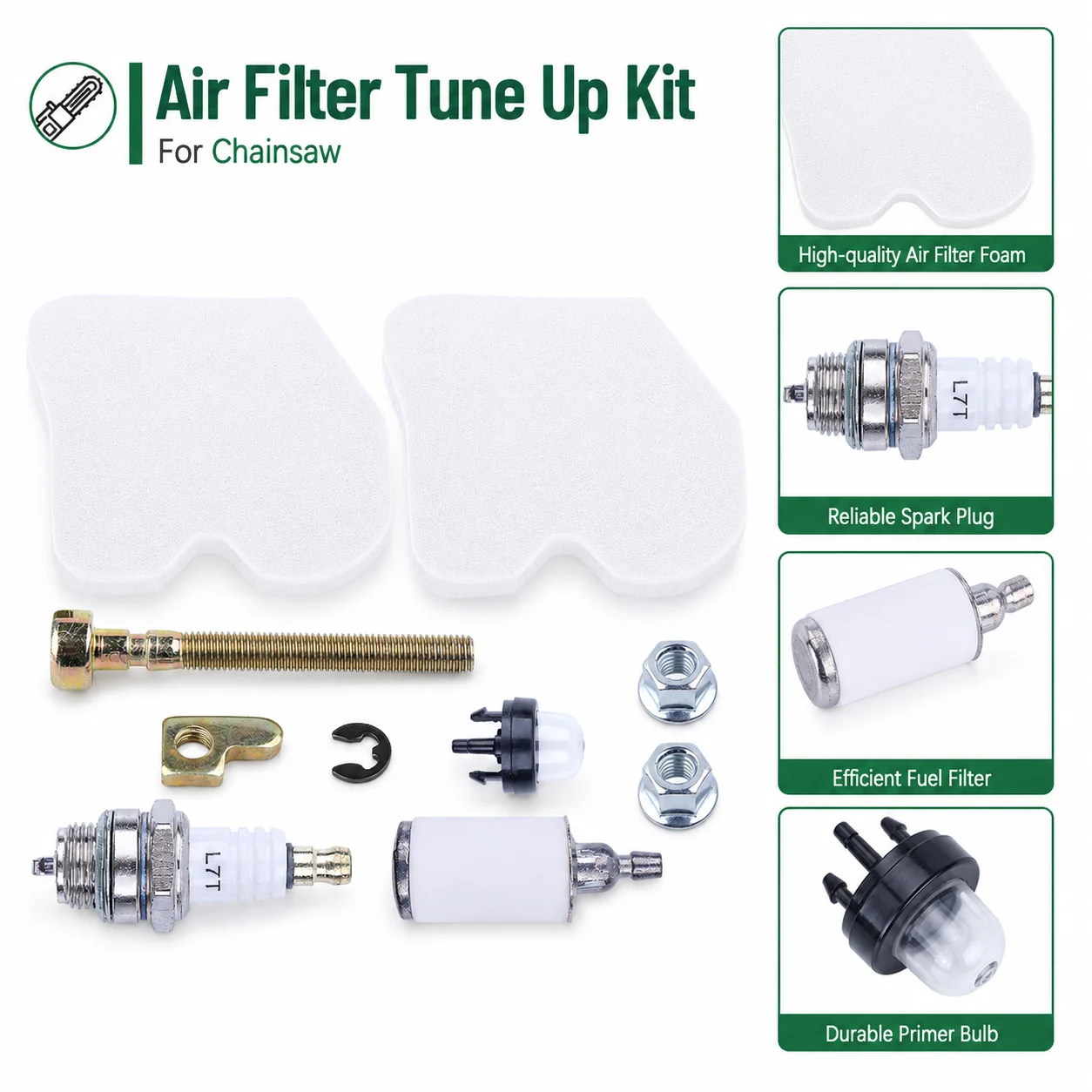 Husqvarna Chainsaw 120 Mark Ii - Air Filter Tune Up Kit For