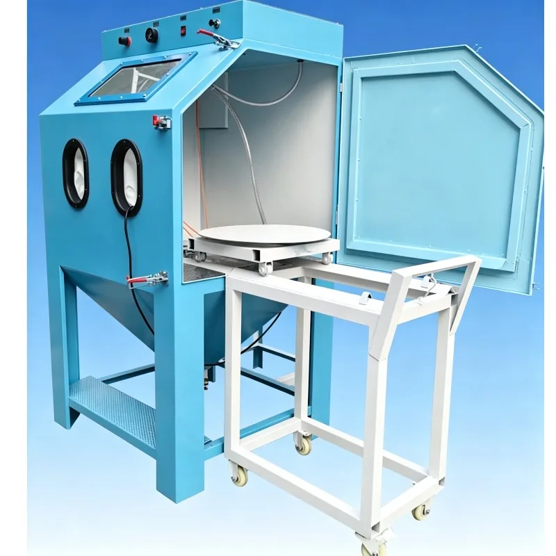 Dustless Sandblasting Tank High-Pressure Wet Dry Sandblasting Machine Water Sandblaster Pot with Water Nozzle Gun CE Certified