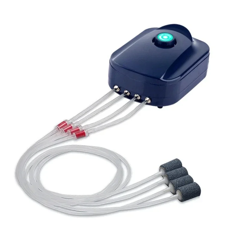 

Oxygen air pump Fish tank High power oxygenator Air compressor Aerator 220v silent aquarium oxygen pump