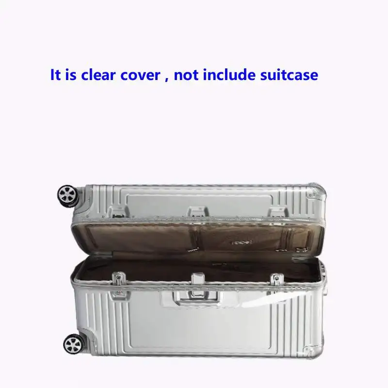 Clear Cover for Samsonite DB3 Suitcase Case with Zipper Transparent PVC Protecter Customized Not Include Luggage