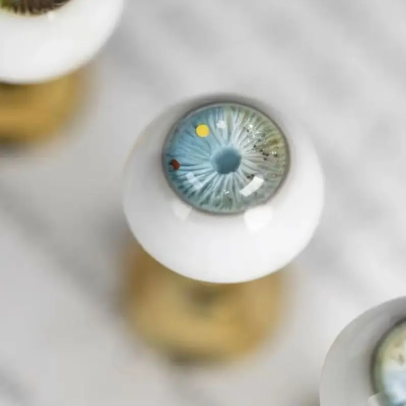 

Safety eyes doll accessories bjd eyes blue eyesball, 1 6 scale dolls accessories doll eyes 1 pair free shipping