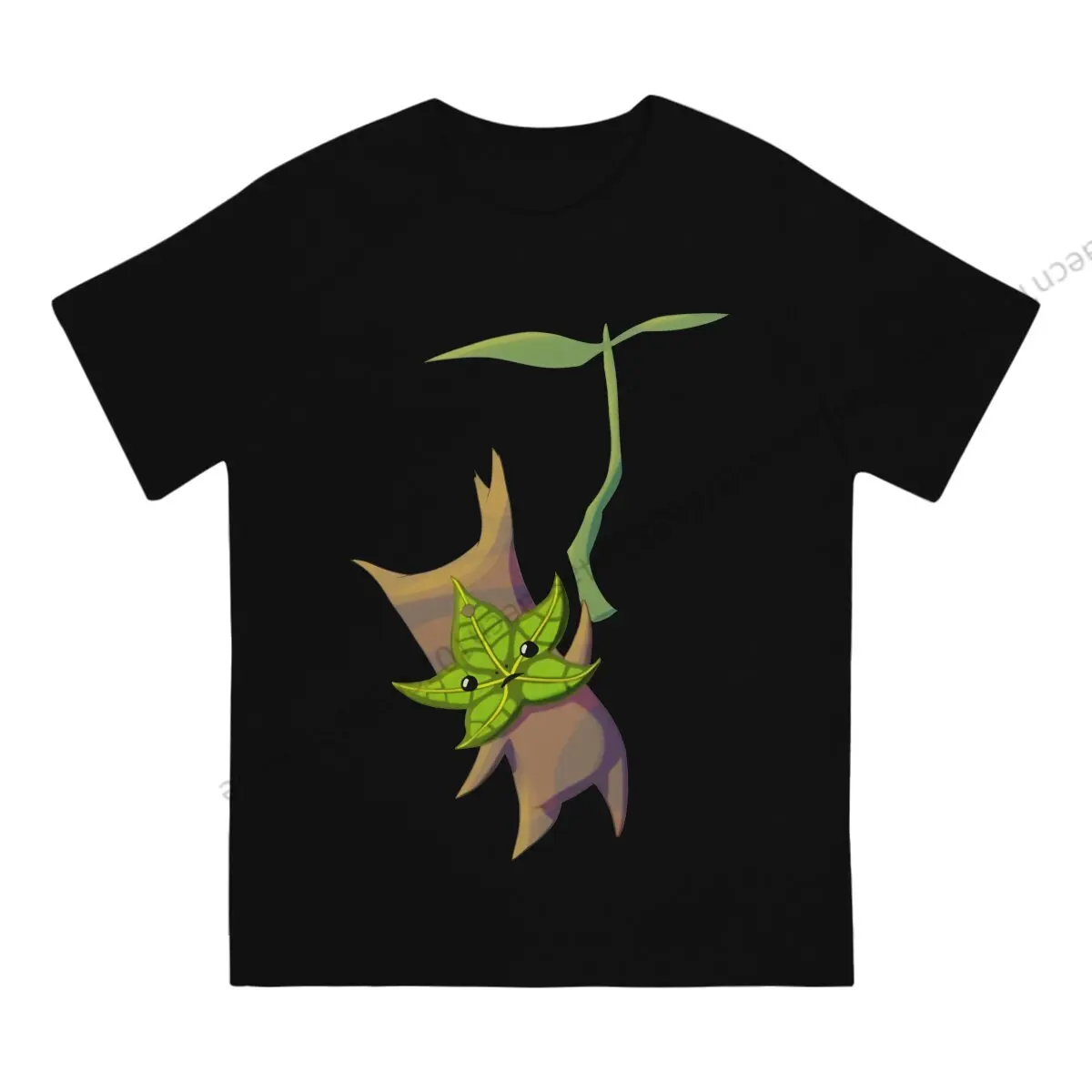 Cute Koroks Leaf Funny T Shirt Men Tees Summer Clothing Cotton Crewneck TShirt