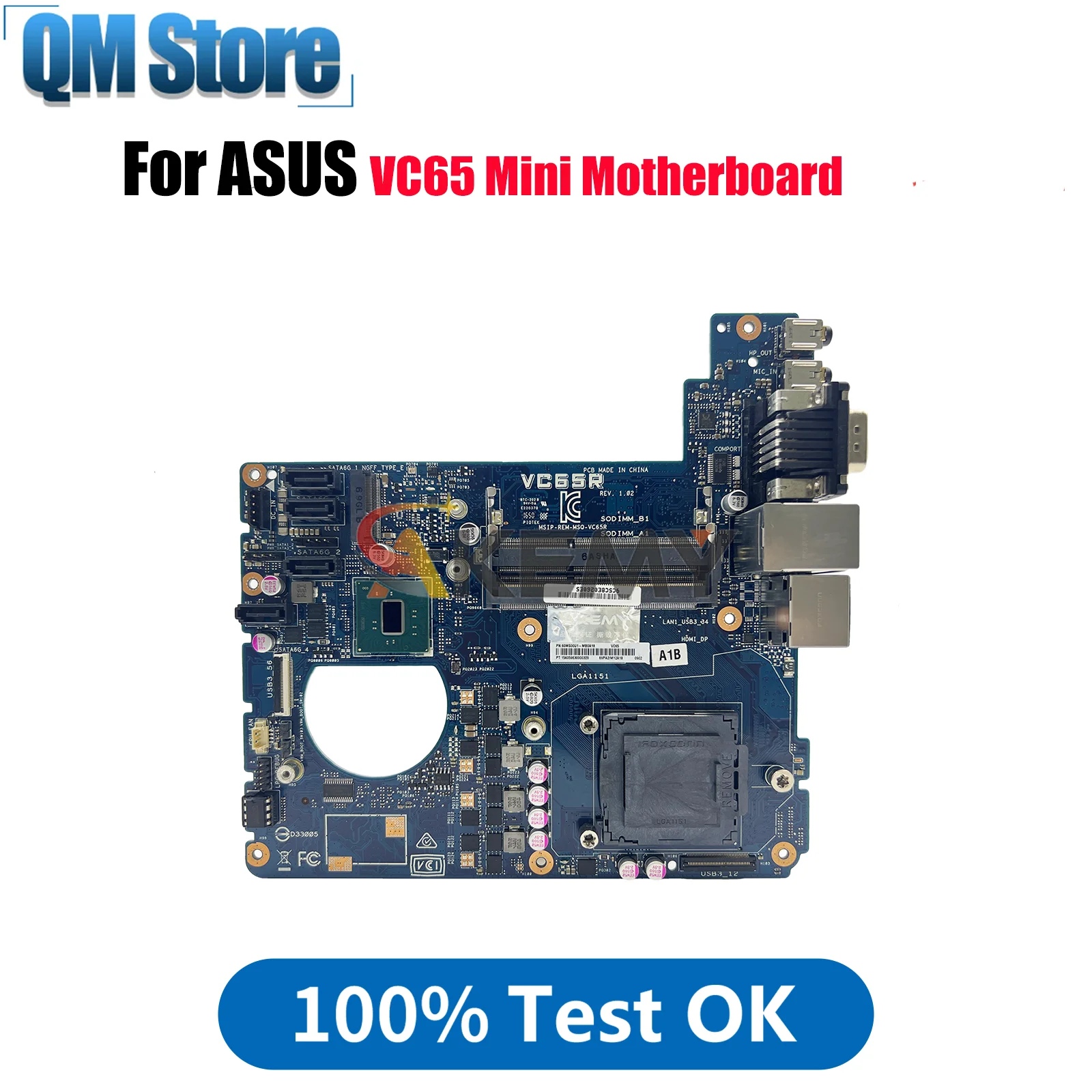 

Материнская плата для ноутбука VC65 для ASUS VivoMini VC65, материнская плата для ноутбука, этот товар в наличии, 100% тестирование, ОК, быстрая доставка, высокое качество
