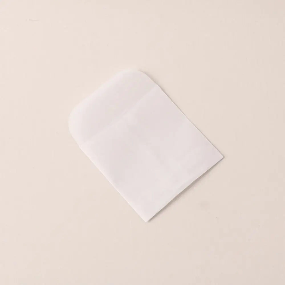 Busta trasparente opaca avanzata Semi trasparente Scrub Card Borsa da imballaggio Cancelleria Busta di ringraziamento per benedizione semplice Giorno del Ringraziamento