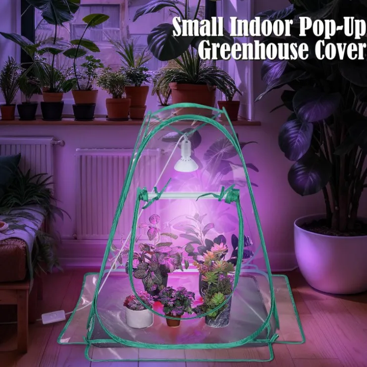 Durable Flower Insulation Shed Shed Greenhouse  Antifreeze  Cover Greenhouse Small Flower House Plants Outdoor Greenhouse
