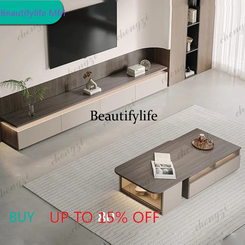 F182  Italian Classic Tv Cabinet Minimalist Trendy Premium Durable Tv Cabinet Well Crafted Design Meubles