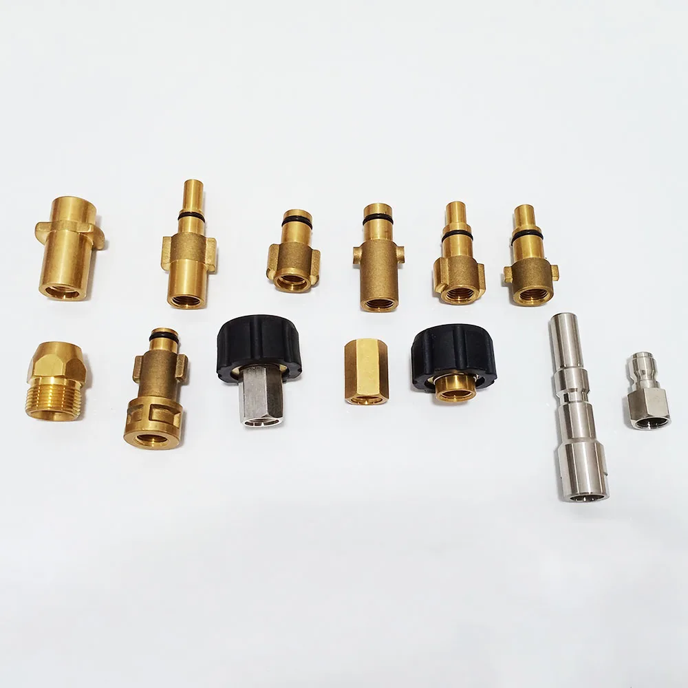 High Pressure Water Gun Connector For Karcher Pressure Washer Gun Lance Bayonet Connector Foamer Washer Adapter Car Washer