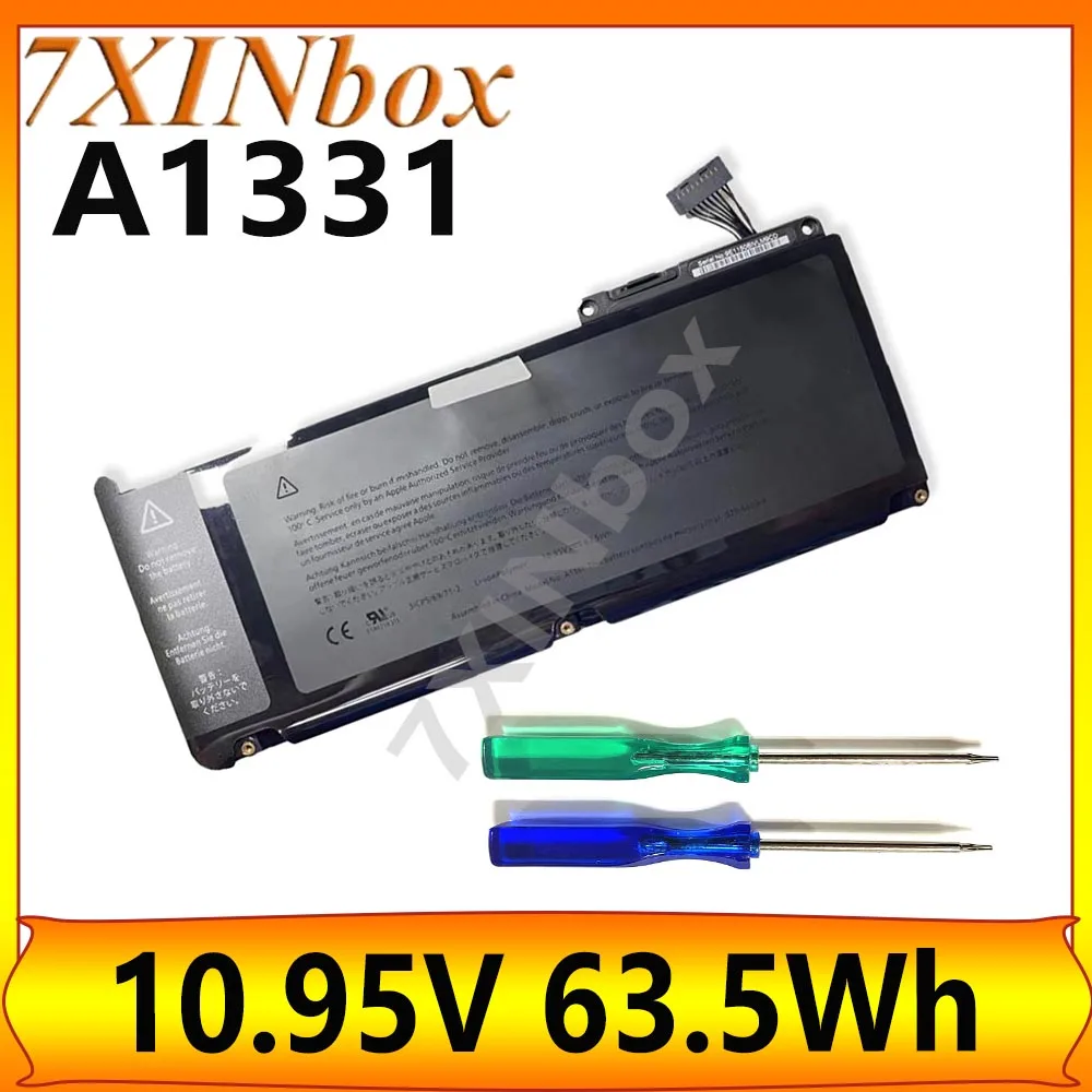 

7XINbox A1331 Аккумулятор 10,95 В 63,5 Втч для Apple MacBook 13,3 дюйма A1342 только для конец 2009 г. и середины 2010 г. Unibody MC207LL/A MC516L/A