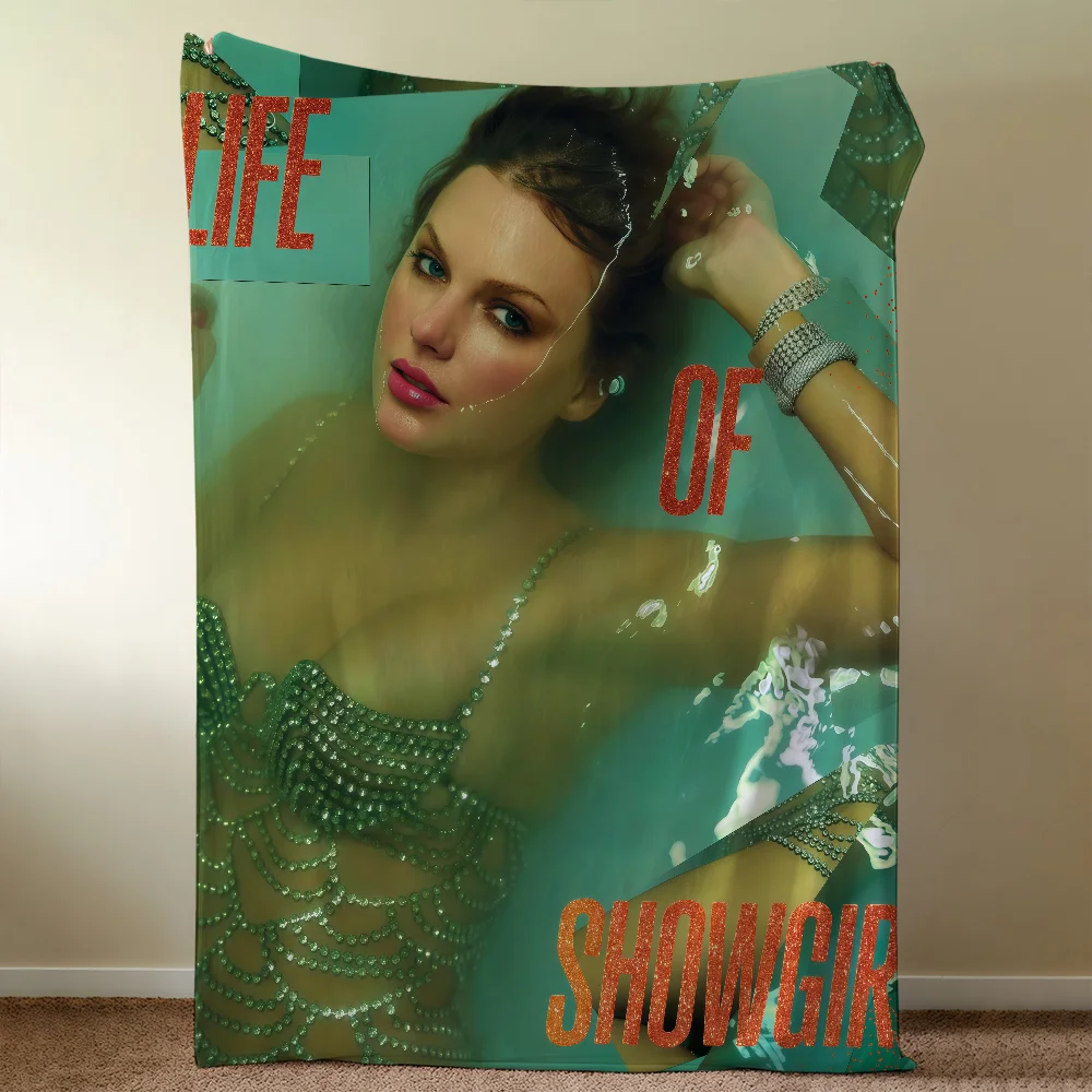 T-TaylorS-ES s-swiftS-ES la vie d'une Showgirl couverture douce et chaude fourrure jeter Super enfants jouets lit canapé voiture berceau