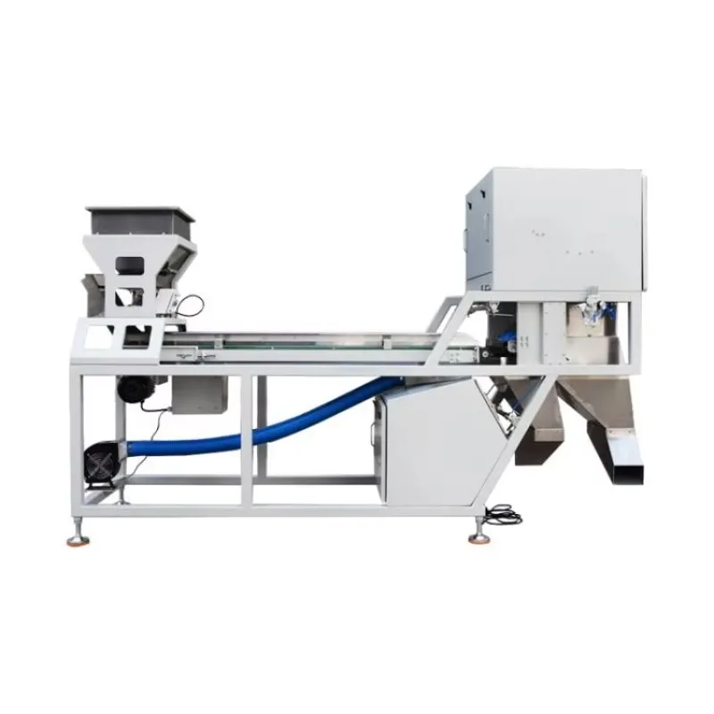 Grade Blueberry Color Sorter Machine Fruit Cleaning Sorting Processing Line Belt Type Blueberry Color Sorter