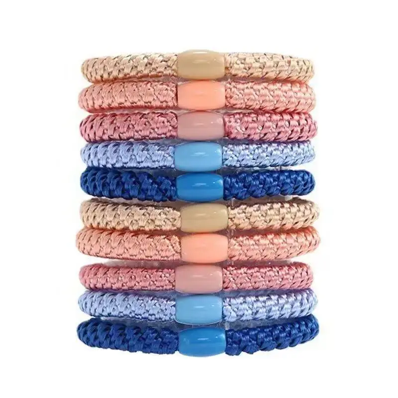 Modische Elastische Haarbänder für Frauen und Mädchen, Haargummis, Elastische Haarbänder, Damen-Haaraccessoires – Detail 6