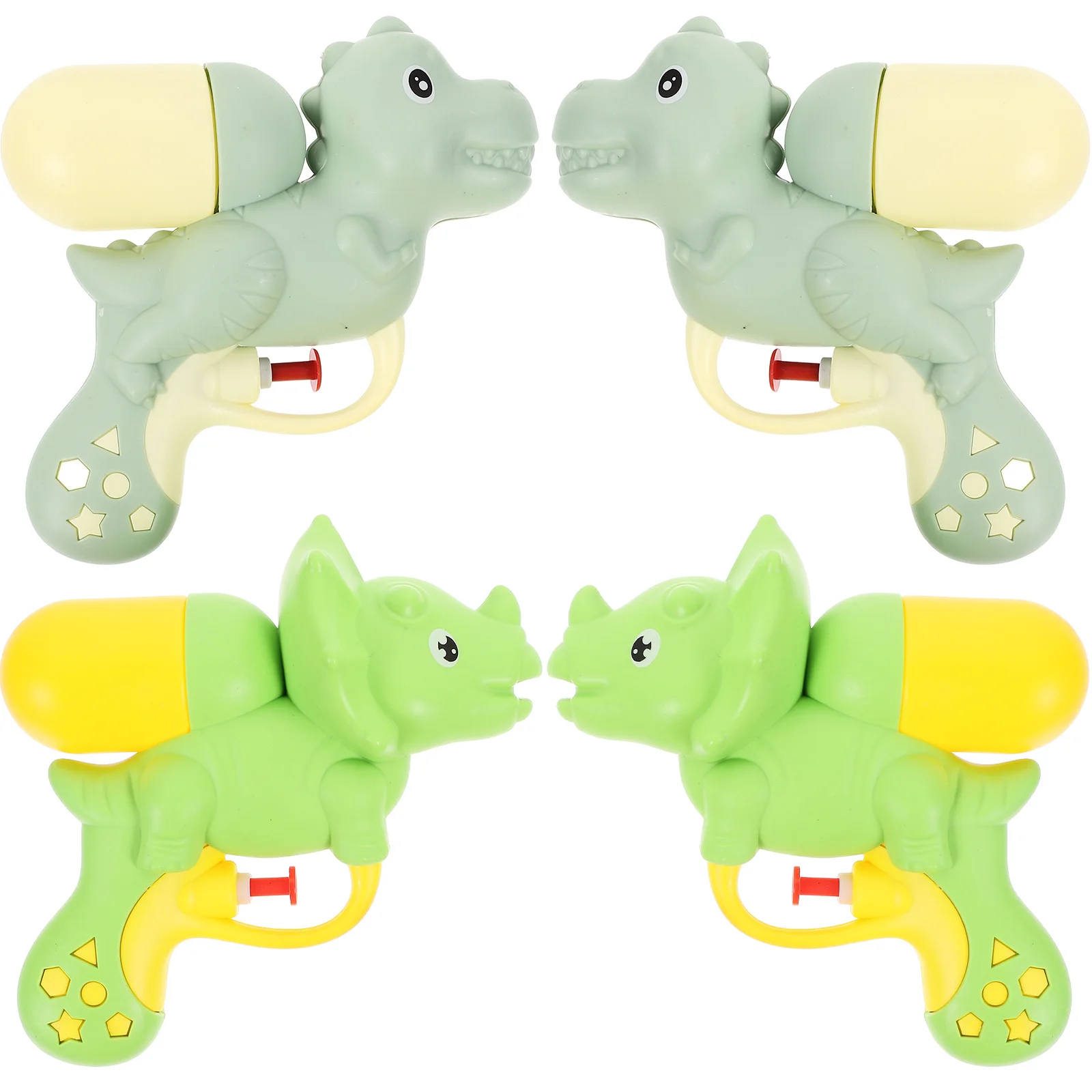 

4 Pcs Water Guns for Water Shooter Kids Summer Beach Toys Outdoor Fun Kids Party Favors Plastic Design Toy